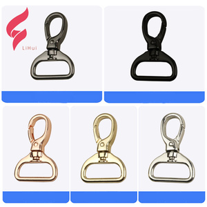Lihui Hardware – Nouvelle Sangle Pivotante Tendance Vintage Écologique avec Boucle <span class=keywords><strong>à</strong></span> Ressort, Mousqueton Pivotant de Luxe en Alliage de Zinc, Crochet <span class=keywords><strong>à</strong></span> Déclenchement Luxueux - Product Image 3