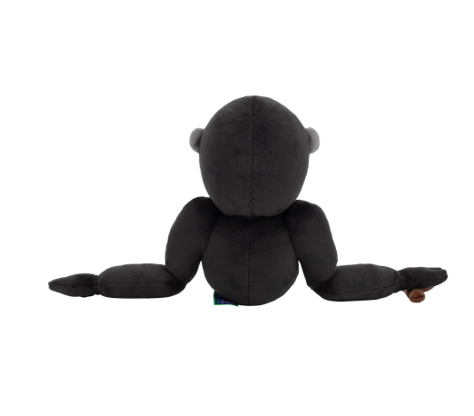 stuffed animal　ぬいぐるみ　ゴリラ　16cm　ブラック　BK Relaxed Gorilla Plush Doll BIG (Dark Black)