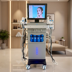 Appareil de dermabrasion pour le visage, peeling aquatique, haute fréquence, jet d'oxygène, aspiration, portable, salon, spa, clinique - Product Image 2