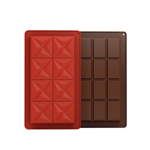Yonghao Chocolate Mold Food Grade <b>Silicone</b> Flexible Rectangle Baking <b>Tool</b> For Chocolate Making - Product Image 2