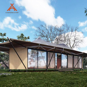 Tente de luxe de glamping en <span class=keywords><strong>toile</strong></span> de safari pour hôtel-resort en plein air Kawagebo Kamp (KK) 44' x 17' - Product Image 4