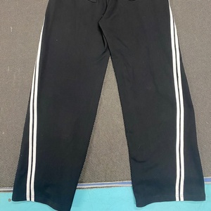 Men's Custom Embroidered French Terry Jogger <b>Pants</b> 100% Cotton Stripe Sweatpants Mid Waist Washable Eco-Friendly Quick Dry - Product Image 4