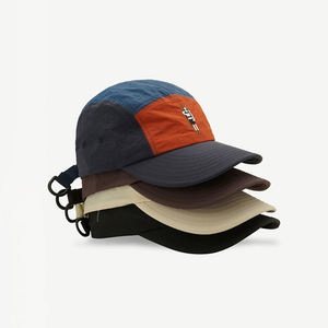 Пользовательские дышащие бейсбольные водонепроницаемые нейлоновые 5-панельные спортивные кепки для папы беговые шапки - Product Image 3