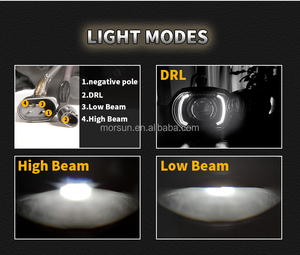 Ensemble de phare LED Morsun MS-BWHDK1200 pour BMW <span class=keywords><strong>2005</strong></span> ~ 2009 <span class=keywords><strong>K1200R</strong></span> 2010 ~ 2013 K1300R accessoires de système d'éclairage de moto - Product Image 5