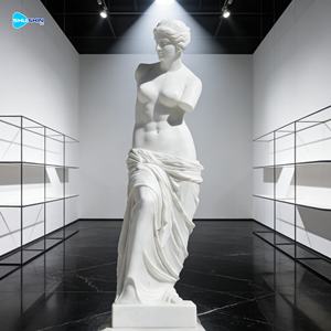 Escultura de Mármol de la Diosa Romana Griega Antigua Afrodita, Venus de Milo, Estatua de Tamaño Real Tallada a Mano, Decoración de Jardín al Aire Libre - Product Image 4