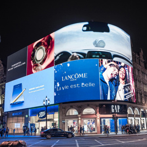 3D ngoài trời Màn hình LED cho quảng cáo không thấm nước IP65 LED hiển thị tùy chỉnh kích thước góc màn hình LED Wall Mount trên xây dựng - Product Image 5