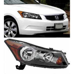 Faro Halógeno para Accord 2008-2012 Tipo USA Lado Derecho, Pieza de Repuesto Nueva, Sistema de Iluminación Automotriz de 12V P1277 - Product Image 1