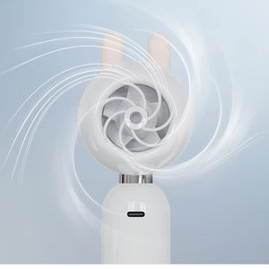 2025 OEM ODM produsen kipas genggam kecepatan tinggi isi ulang 3000mAh kipas ringan berguna portabel musim panas untuk hadiah Natal - Product Image 3