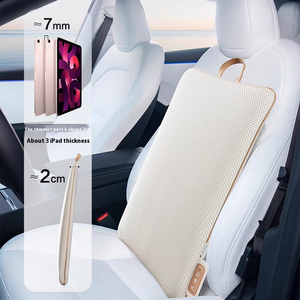 Best Seller taşınabilir masaj koltuk pedi elektrikli geri isıtmalı masaj araba koltuğu ev ofis yastık araba koltuğu sandalye masajı - Product Image 1