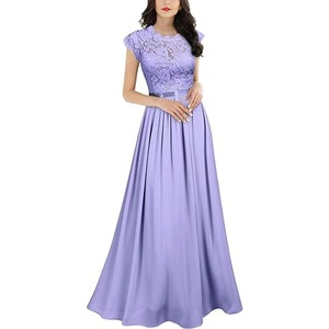 Women's Chic Evening <strong>Dresses</strong> 2025 Lace Maxi <strong>Dress</strong> with Lace Elegant Tight Waist Design for Fat Ladies Wholesale <strong>New</strong> <strong>Dress</strong> - Product Image 2