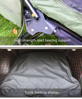 Tente gonflable d'extérieur Portable, 3 ou 4 personnes, tente de Camp, imperméable, achat de luxe, pour toute la famille