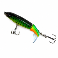 Leurre de pêche à hélice LUSHAZER 100mm 13g, flottant, pour surface, appât dur, pour achigan, brochet, perche, avec hameçon triple, leurre de surface, équipement de pêche