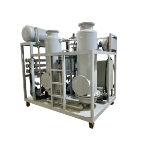 Dark diesel or base oil discoloration machine after waste oil distillation recycling process