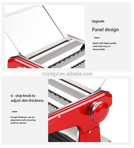 Xách tay 220v mì máy nhà sử dụng Nhỏ đa chức năng hướng dẫn sử dụng cán mì ống & bánh bao hoành thánh máy làm da - Product Image 4