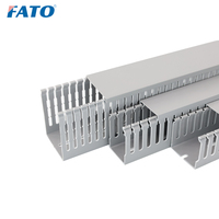 Conduit de câblage carré FATO PXC ignifuge et ignifuge goulotte de câble ignifuge et ignifuge utilisation simple
