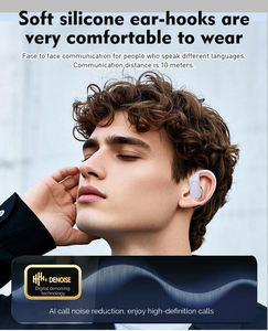 Écouteurs Traducteurs IA en Temps Réel pour 6-8 Heures d'Autonomie, Prise en Charge de 164 Langues, <span class=keywords><strong>Traduction</strong></span> Vocale/<span class=keywords><strong>Texte</strong></span>/<span class=keywords><strong>Photo</strong></span> pour <span class=keywords><strong>Android</strong></span>/iOS - Product Image 3