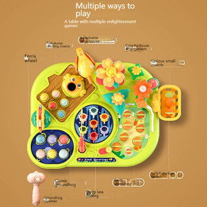 Mesa de juegos interactiva Happy Farm <span class=keywords><strong>Juego</strong></span> interactivo Kit de aprendizaje educativo Otros juguetes educativos Mesa de juegos - Product Image 2