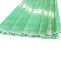 Plaque de toiture transparente en fibre de verre PRV, transmission 10%-90%, garantie 10-20 ans pour puits de lumière d'entrepôt