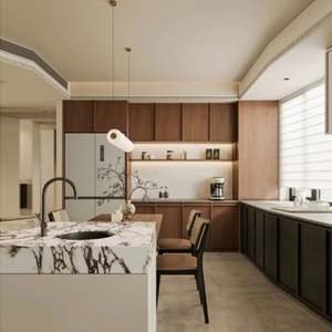 Armoire de cuisine Fangdao, meubles de luxe, ensemble d'armoires de cuisine, adapté aux appartements modernes, personnalisation possible - Product Image 1