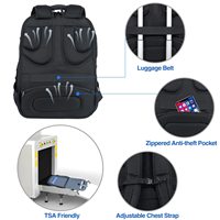 Hot RFID ordinateur sac à dos grande capacité multi-fonction Usb sac à dos affaires cahier sac de voyage