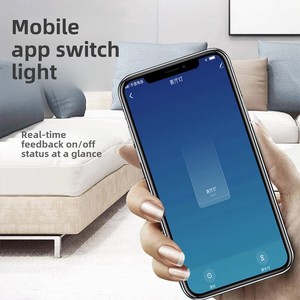 Jrump EU UK ussmart แผงสวิตช์ชนิด86สวิตช์ไฟแบบสัมผัสซิกบีแบบเดี่ยวพร้อม Alexa และ <span class=keywords><strong>Google</strong></span> 240เสียง V แรงดันไฟฟ้าสูงสุด - Product Image 3