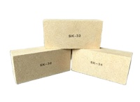 Brique réfractaire en argile frittée de haute qualité de Chine SK32 SK34 SK36 pour four industriel, service de découpe, résistance aux hautes températures 1700°C