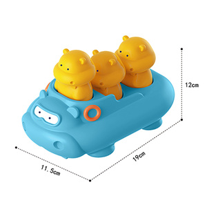 Giocattoli da Bagno per Neonati: Ippopotamo e Leone Marino Galleggianti in PVC Morbido per Divertimento Estivo - Product Image 5
