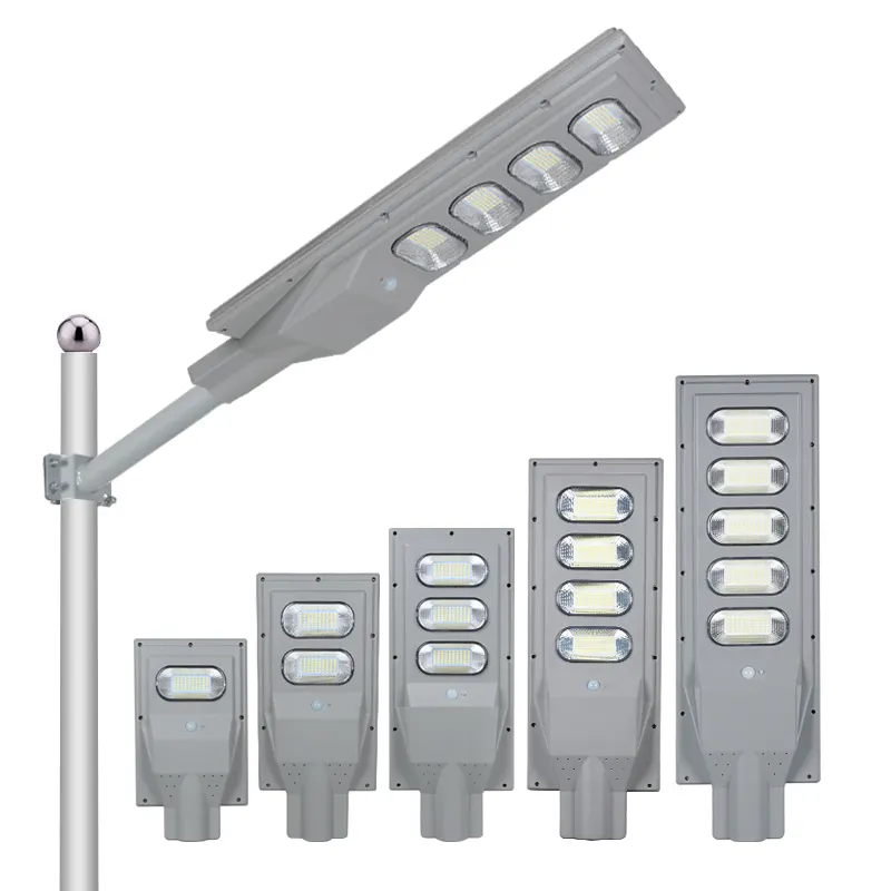 ALLTOP Lampu Jalan LED Semua Dalam Satu, Aluminium Terintegrasi Kualitas Tinggi Luar Ruangan Tahan Air Ip65 30W 60W 90W
