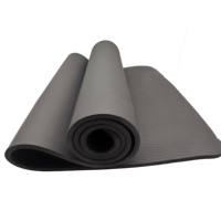 Venta al por Mayor 2026, Tapete de Yoga TPE Ecológico de Doble Capa con Logotipo Personalizado, Tapete de Ejercicio Antideslizante de Alta Densidad