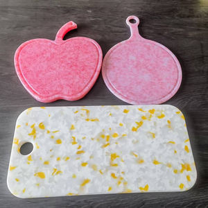 Tagliere antiscivolo colorato in plastica addensata in HDPE per uso cucina e Chef - Product Image 5