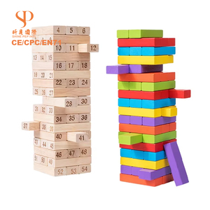 Dropshipping Products 2026 Wholesale Stacking Tumbling Tower Board Games Figure <b>Building</b> Toy for Kids Sourcing Service in China - Product Image 1