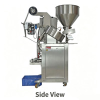 Machine d'emballage verticale automatique pour sachets, haute précision, motorisée, pour comprimés, pilules, capsules, bonbons, boules, aliments