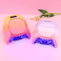 86w Hybrid Pro Cure Uv-Led Nail Lamp Professional High Power Curing Nail Machine Equipement pour le nail art Salon