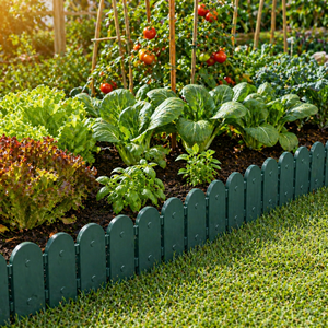 Panneaux de clôture décoratifs pour jardin, pelouse et parterres de fleurs – Lot de 8 - Product Image 1