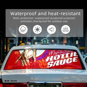 Display LED P2.6 per Taxi a Prezzo di Fabbrica, <span class=keywords><strong>Monitor</strong></span> per Finestrino Posteriore, Impermeabile IP65/WIFI/GPS/USB/4G, Schermo Pubblicitario HD Android per Taxi - Product Image 2