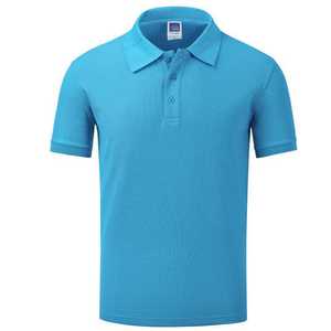 Polo de Manga Corta para Hombre, Tejido Piqué, Poliéster, Ropa de Verano, Antiencogimiento, con Etiqueta - Product Image 1