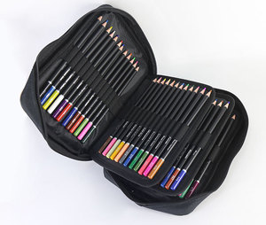 XinyiArt – crayons de couleur professionnels 72 couleurs à base d'huile, ensemble de <span class=keywords><strong>dessin</strong></span> avec étui à fermeture éclair pour artistes adultes femmes, mélange de <span class=keywords><strong>dessin</strong></span> - Product Image 5