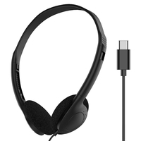Headphone Berkabel Youngrun Y857 Hitam, Jack 3.5mm, Bersertifikasi CE ROHS, OEM, Berbagai Warna, Grosir Pabrik