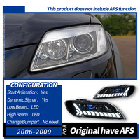 Conjunto de Faros Delanteros LED Modificados XUNBAI para Audi Q7 4L 2006-2015, Lente Bi-Proyector, DRL, Señal de Giro Secuencial, 12V, Autopartes