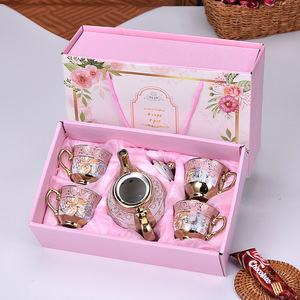 European Electroplated <strong>Ceramic</strong> <strong>Tea</strong> Set Retro Chinese Design Kung Fu Travel <strong>Tea</strong> <strong>Pot</strong> and Cup Business Sales Gift for Hotels - Product Image 1