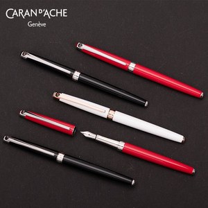 <strong>CARAN</strong> DACHE for Delman Lyman Fine Ink Fountain <strong>Pen</strong> Imported High-end Business <strong>Gold</strong>-<strong>plated</strong> Exquisite Retro Adult Office Gift - Product Image 3