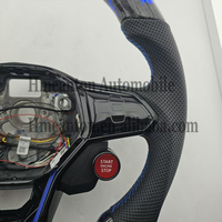 Volant LED en cuir et carbone forgé pour Volkswagen Golf Polo Passat – Accessoires R8 – Modification du volant – Offre Spéciale