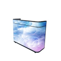 Écran LED P1.86 pour cabine DJ, idéal pour les festivals de musique, table de DJ personnalisable, écran LED mobile pour stand d'exposition