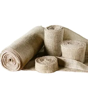 Садовый мешковатый рулон, многофункциональная натуральная Джутовая Ткань/джутовый материал для украшений