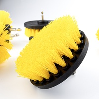 Kit de brosses de perçage multi-usages DB-002 - 9 têtes en nylon + tige d'extension, brosse de nettoyage puissante pour le détail automobile et le nettoyage en profondeur à domicile