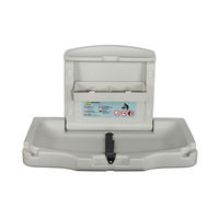 Table à langer portable pliable en plastique ABS de nouvelle conception murale pour hôpital