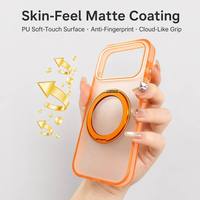 Funda de Acrílico Esmerilado para iPhone 18 Pro Max, con Soporte Magnético, Resistente a Impactos, Personalizable al por Mayor