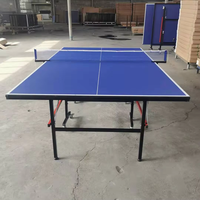 Table de ping-pong professionnelle de qualité internationale, durable, pliable, pour l'intérieur et l'extérieur, imperméable, pour adultes