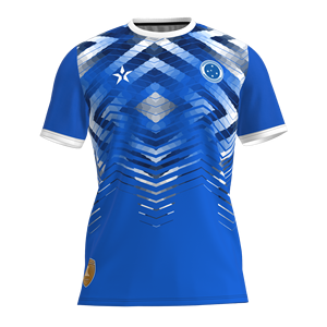 Maillot de football rétro pour équipe masculine, logo personnalisé, uniformes en polyester 100% avec technologie d'impression numérique - Product Image 1