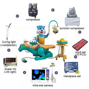 Pezzi di ricambio di lusso <span class=keywords><strong>VIP</strong></span> Set completo trattamento dentista bambini sedia dentale prezzo In Egitto - Product Image 2